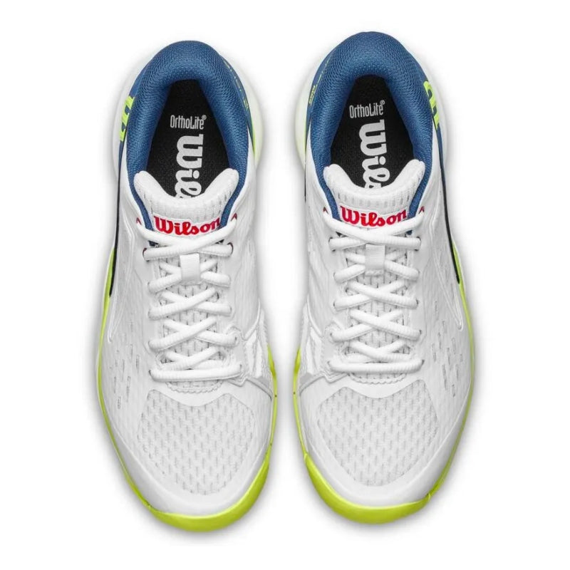 Wilson Rush Pro Ace Junior Snow White/Ensign Blue