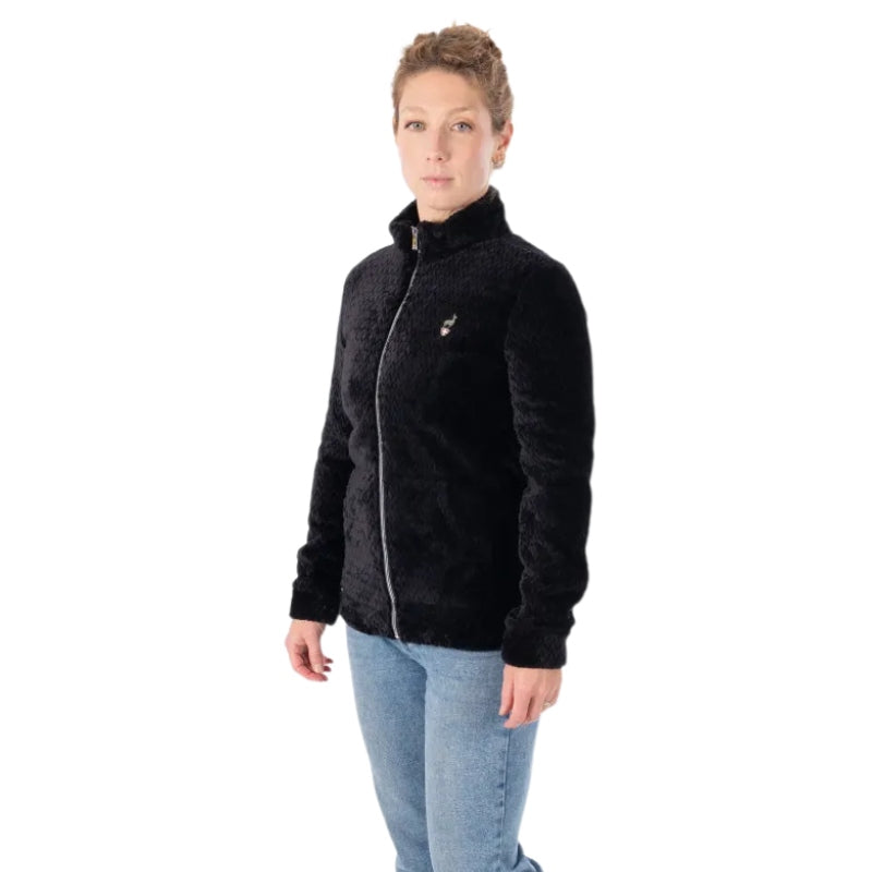 Women's AULP Becco Black fleece top