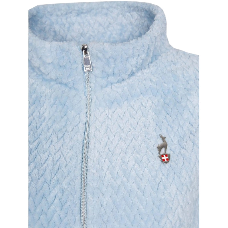 Women's AULP Becco Light Blue fleece top