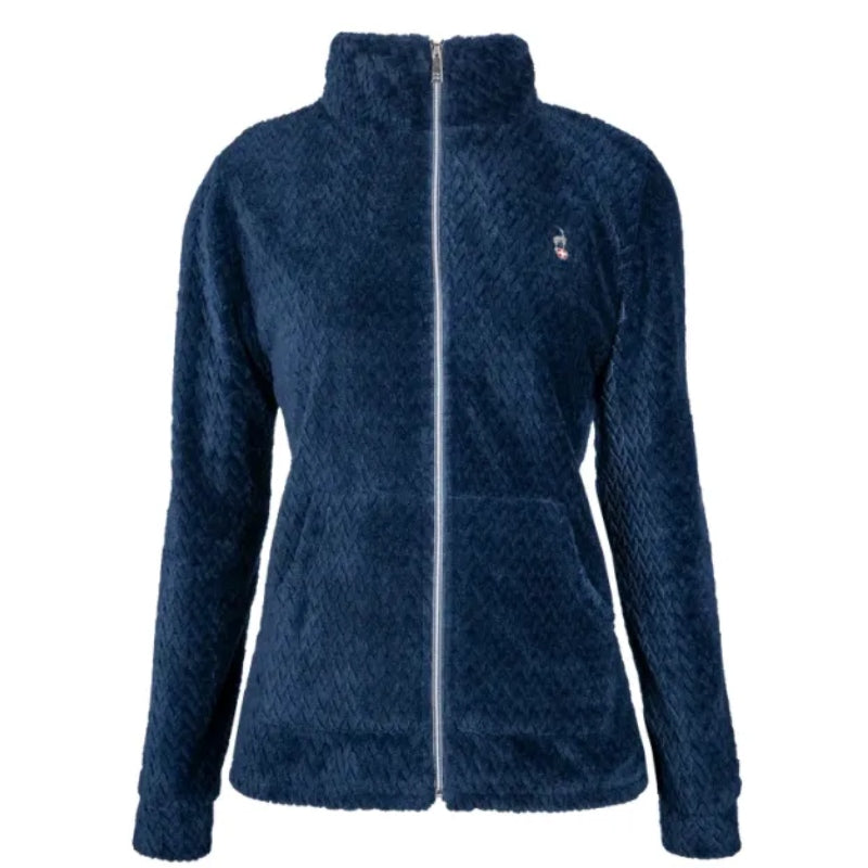Women's AULP Becco Navy fleece top