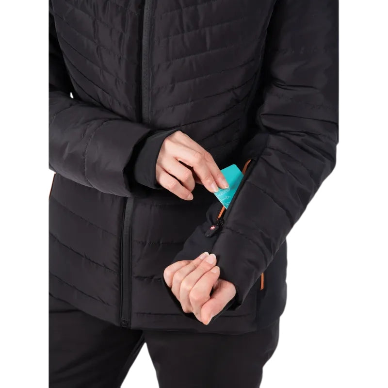 Women's ski jacket AULP Carin Black