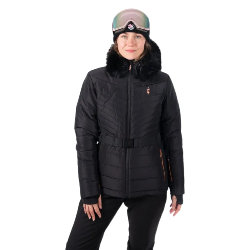 Women's ski jacket AULP Carin Black