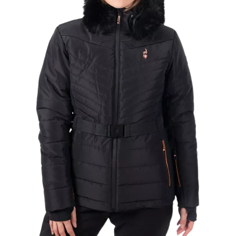 Women's ski jacket AULP Carin Black