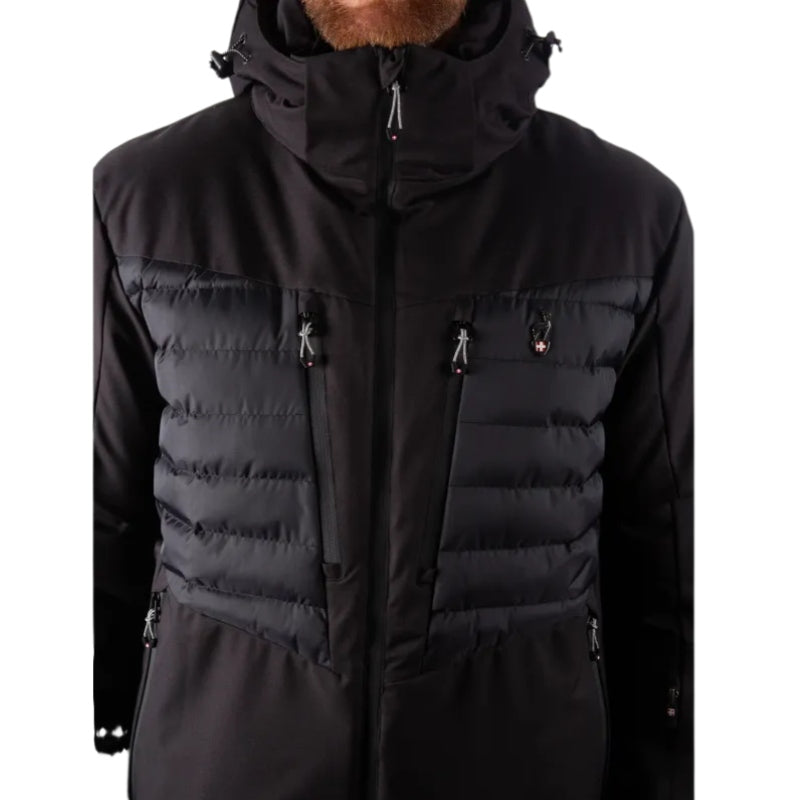 Men's ski jacket AULP Cesar BLACK