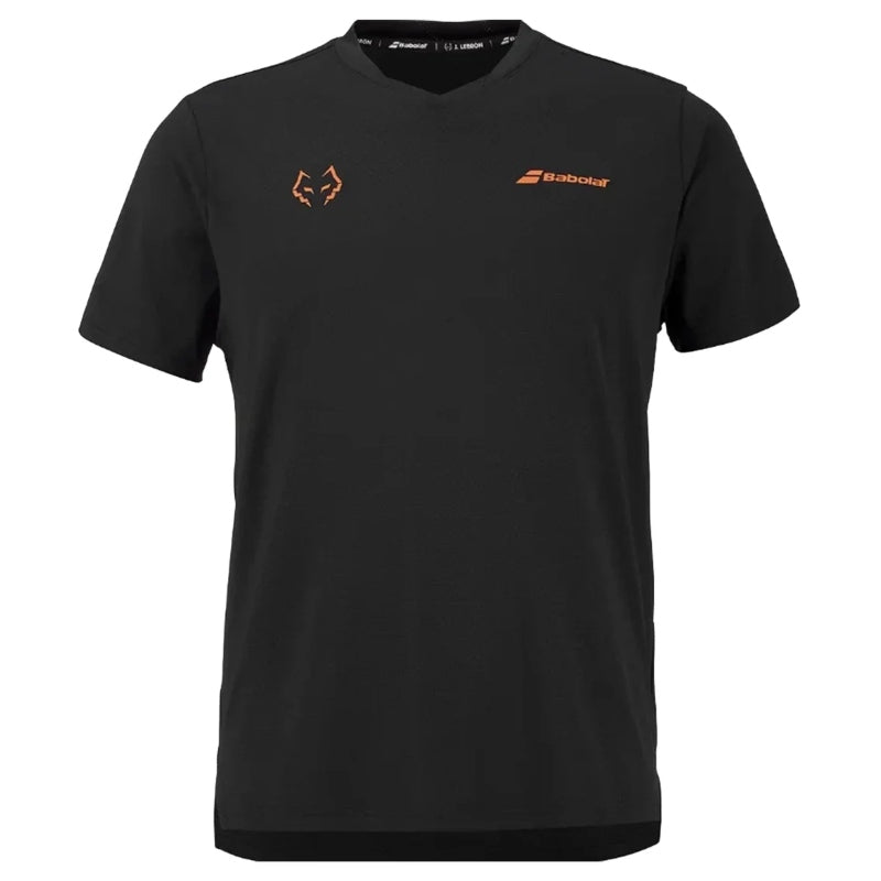 Tricou pentru bărbați Babolat Crew Neck Tee J Lebron Black