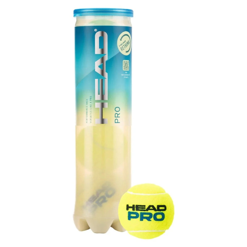 Head Pro Tennis Balls 4 Ball Can