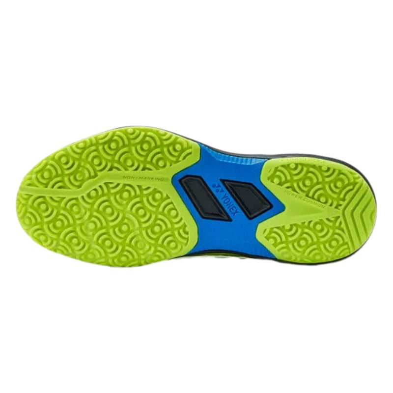 Детски маратонки Yonex AD-ACCEL Clay Fresh Lime - подметка с уникален дизайн за оптимално сцепление на клей кортове.