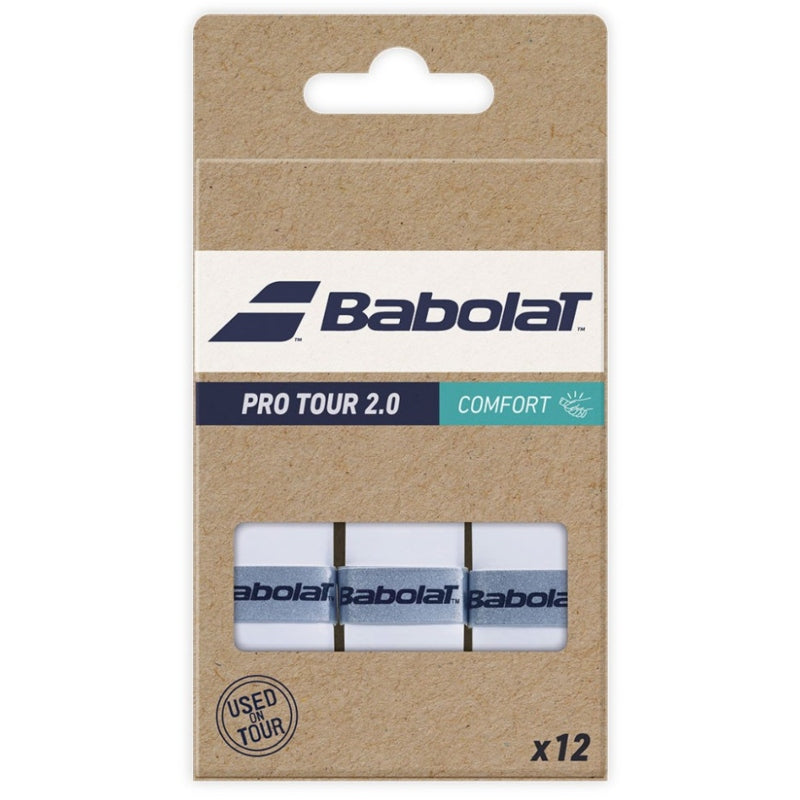 Babolat PRO TOUR 2.0 x12 Grips - white