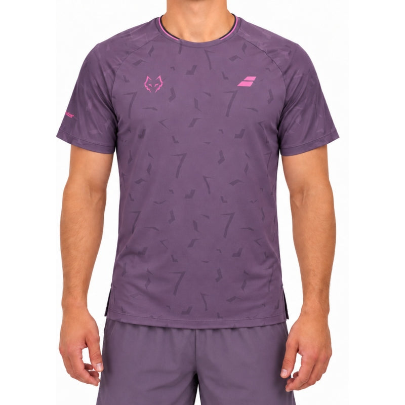 Babolat Replica J. Lebron Black/Plum Men's T Shirt
