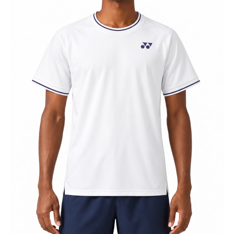 Tricou de tenis pentru bărbați Yonex Wimbledon alb