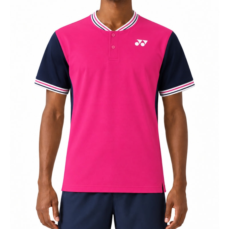 Yonex 10499 Rose Pink Roland Garros Men's T Shirt
