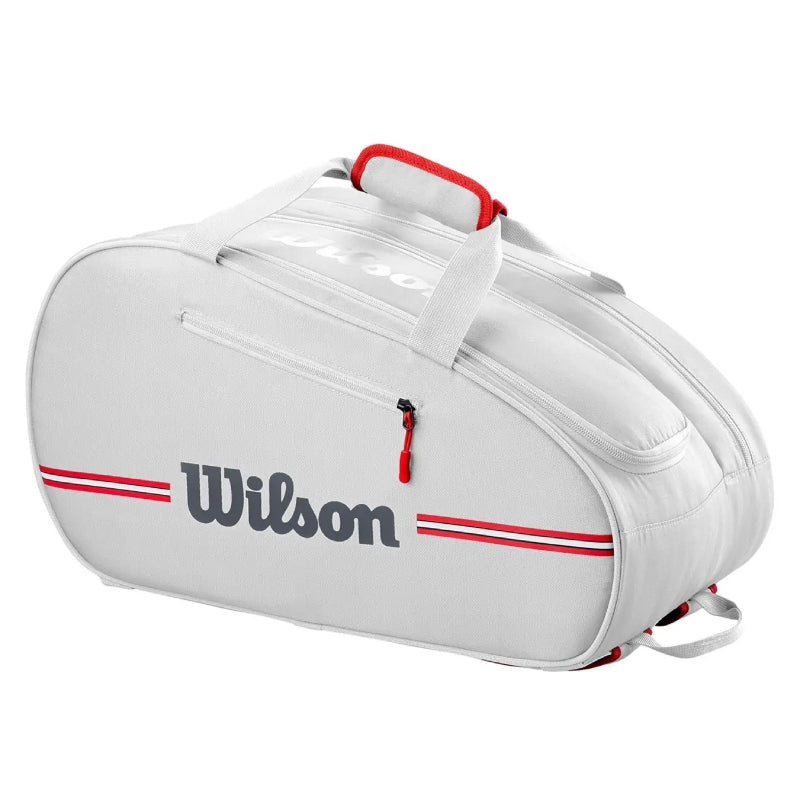 Padel racket bag Wilson Team White