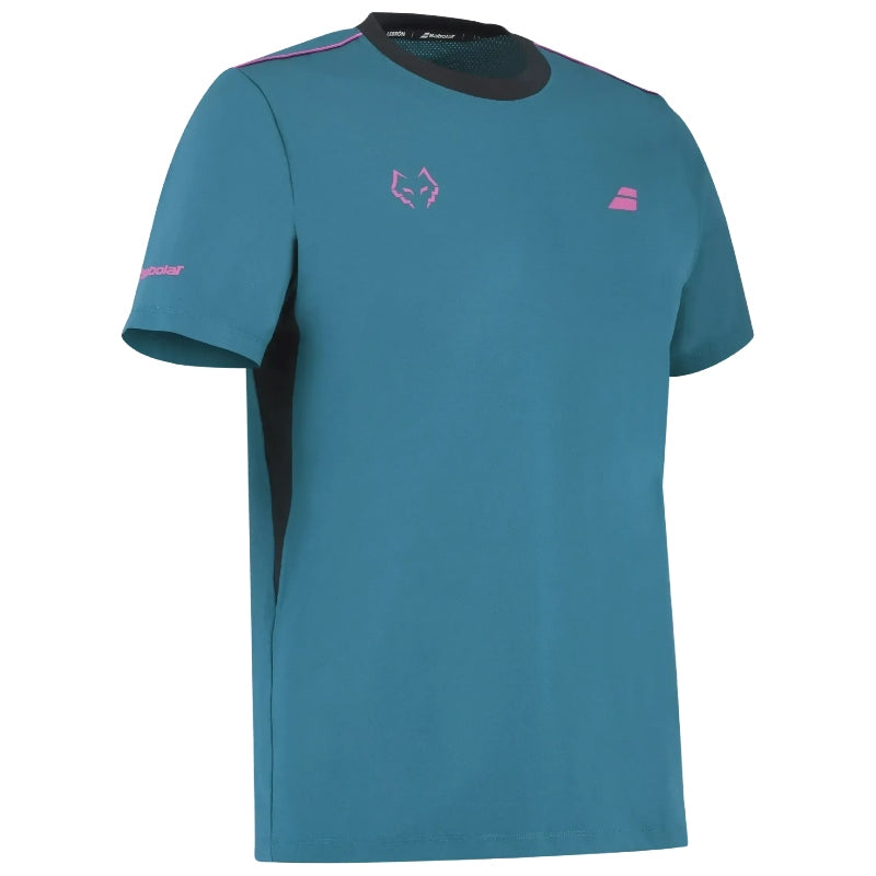 Tricou bărbătesc Babolat Crew Neck Tee Juan Lebron Blue