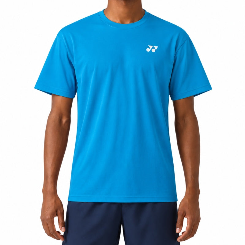Tricou bărbătesc Yonex YY Logo albastru infinit