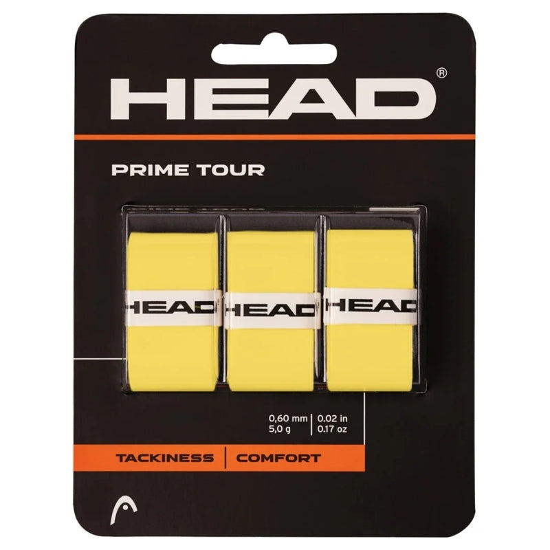 Overgripovi Head Prime Tour x3 (žuta)