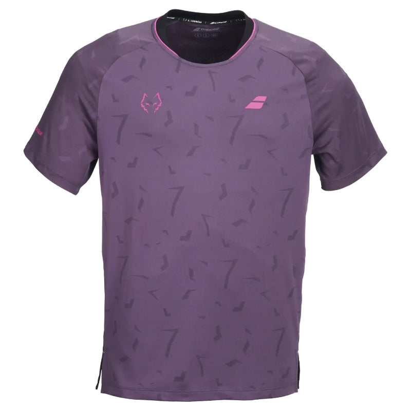 Men's Babolat Replica J. Lebron Black/Plum T-Shirt