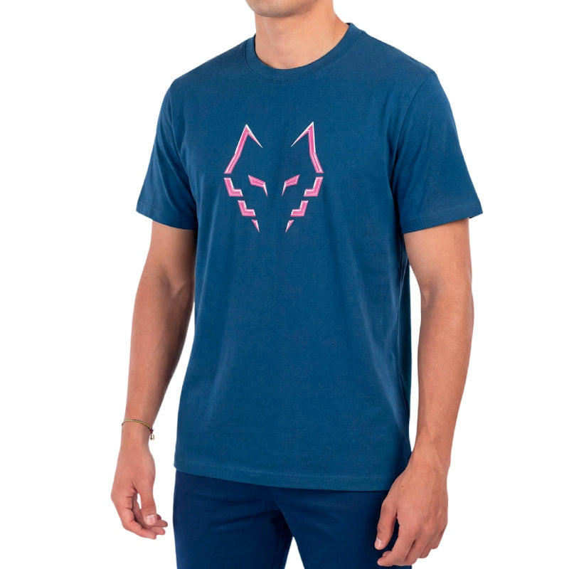 Men's Babolat Cotton Tee J. Lebbbron Legion Blue