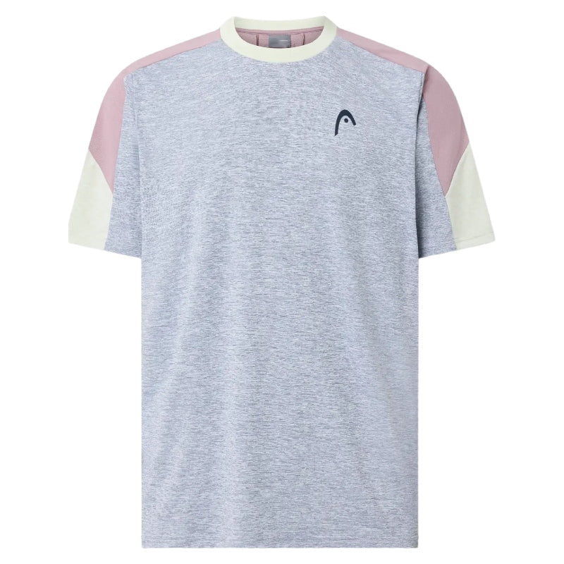 Men's Head Play Tech Silver Tennis T-Shirt