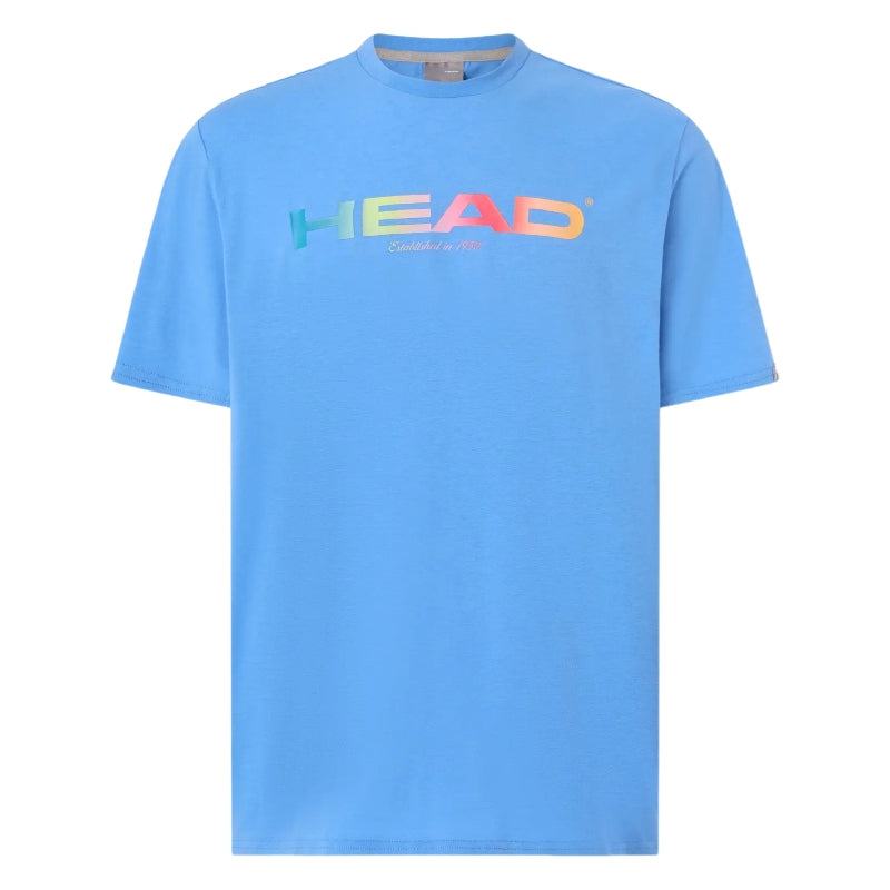 Men's Head Rainbow Turquoise T-shirt