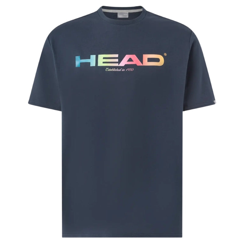 Men's Head Rainbow Navy T-shirt