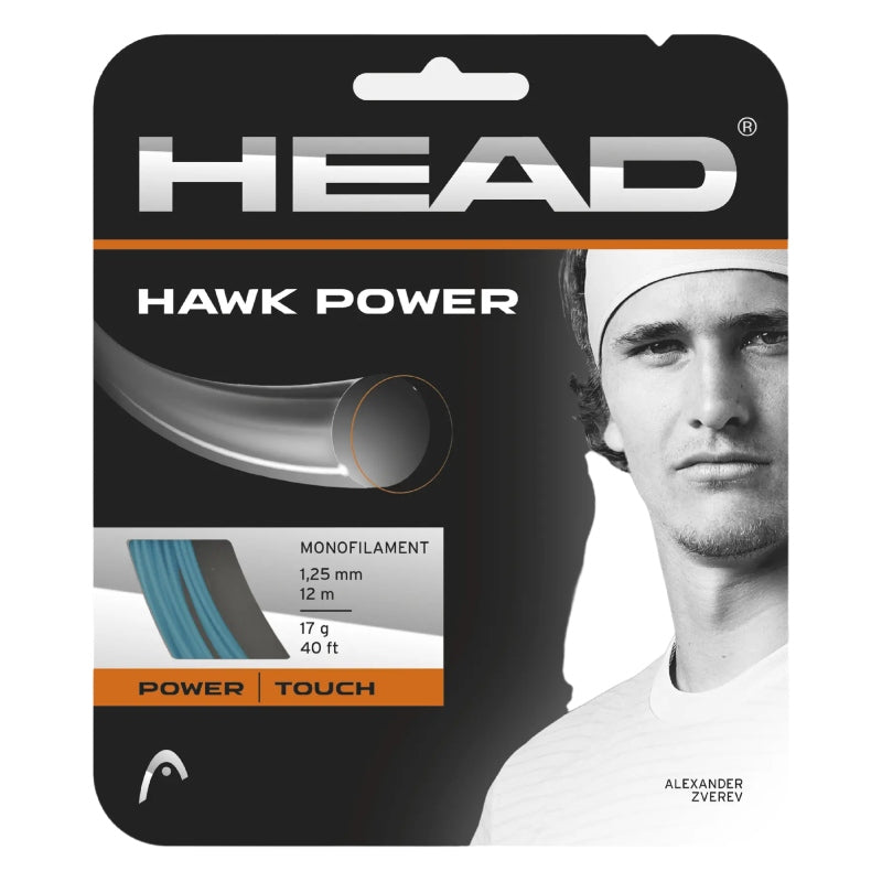 Head Hawk Power String 1.25/17 Petrol