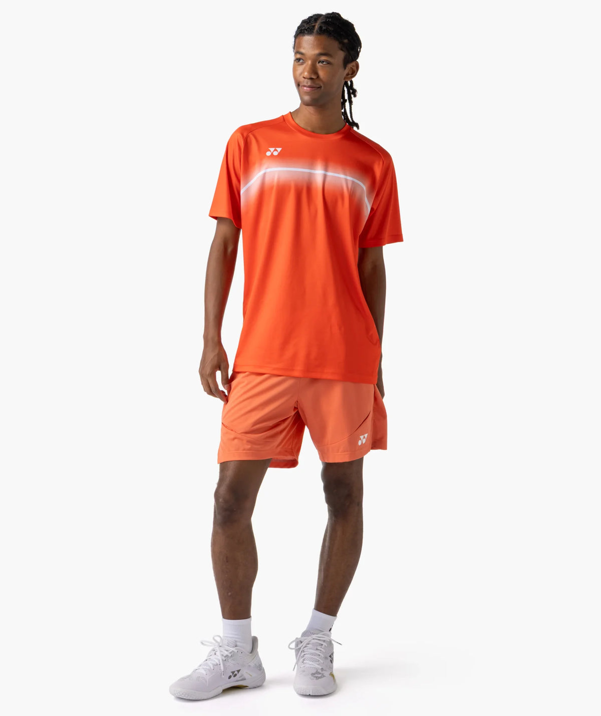 Yonex 16859 Cyber Orange Men's T Shirt
