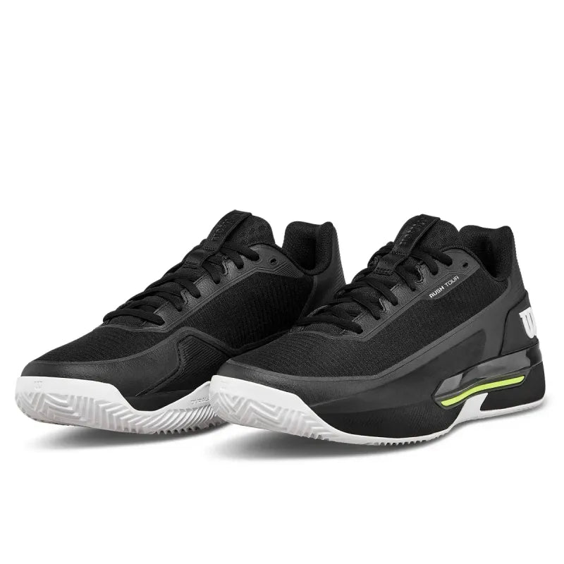Wilson Rursh Tour 5 Clay Black/White Tennisschuhe für Herren