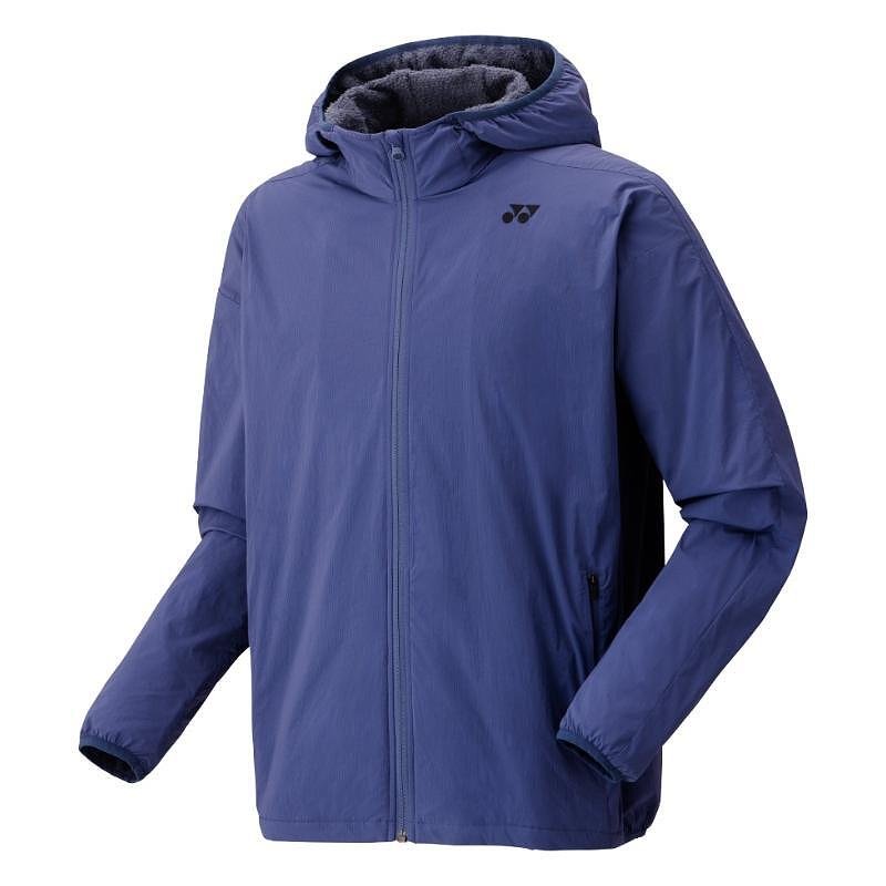 Yonex 2025 Unisex Sweat Full Zip Hoodie - unisex blue zip-up sweatshirt for tennis, badminton and everyday comfort