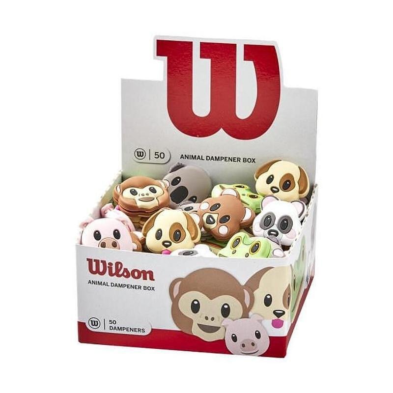 Антивибратор от кутия WILSON EMOJI DAMPENER BOX за тенис ракети Wilson и Wilson Blade с игрив дизайн