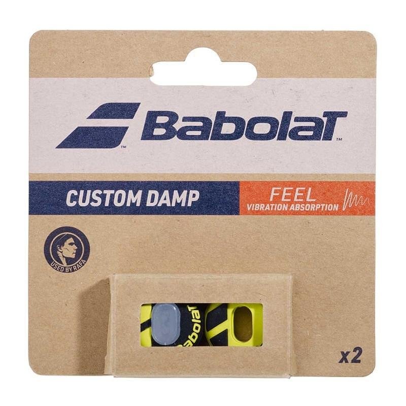 Антивибратори Babolat CUSTOM DAMP X2 - black, yellow за падел ракети и тенис ракети Babolat