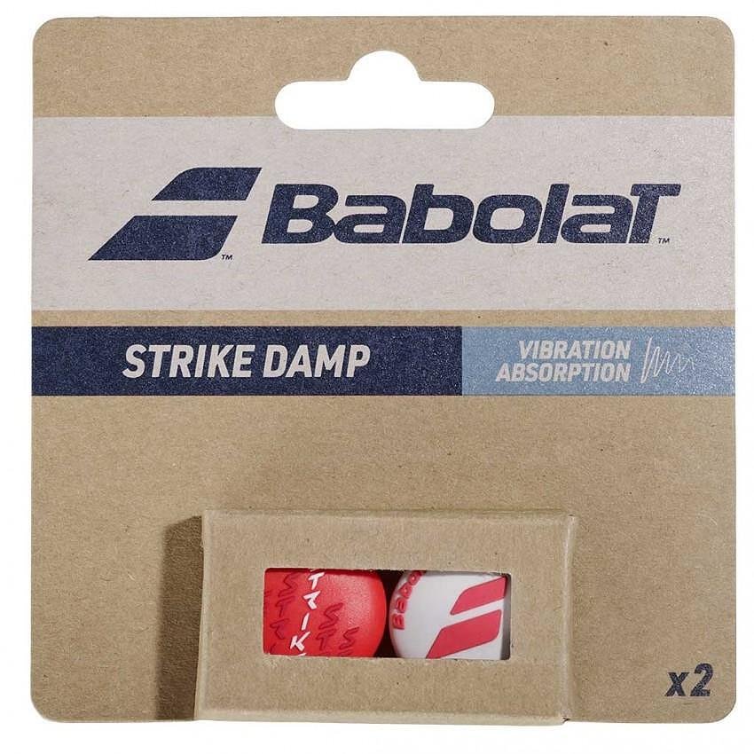 Антивибратори Babolat STRIKE DAMP X2 2024 за тенис ракети, силиконови, 2.7 гр.