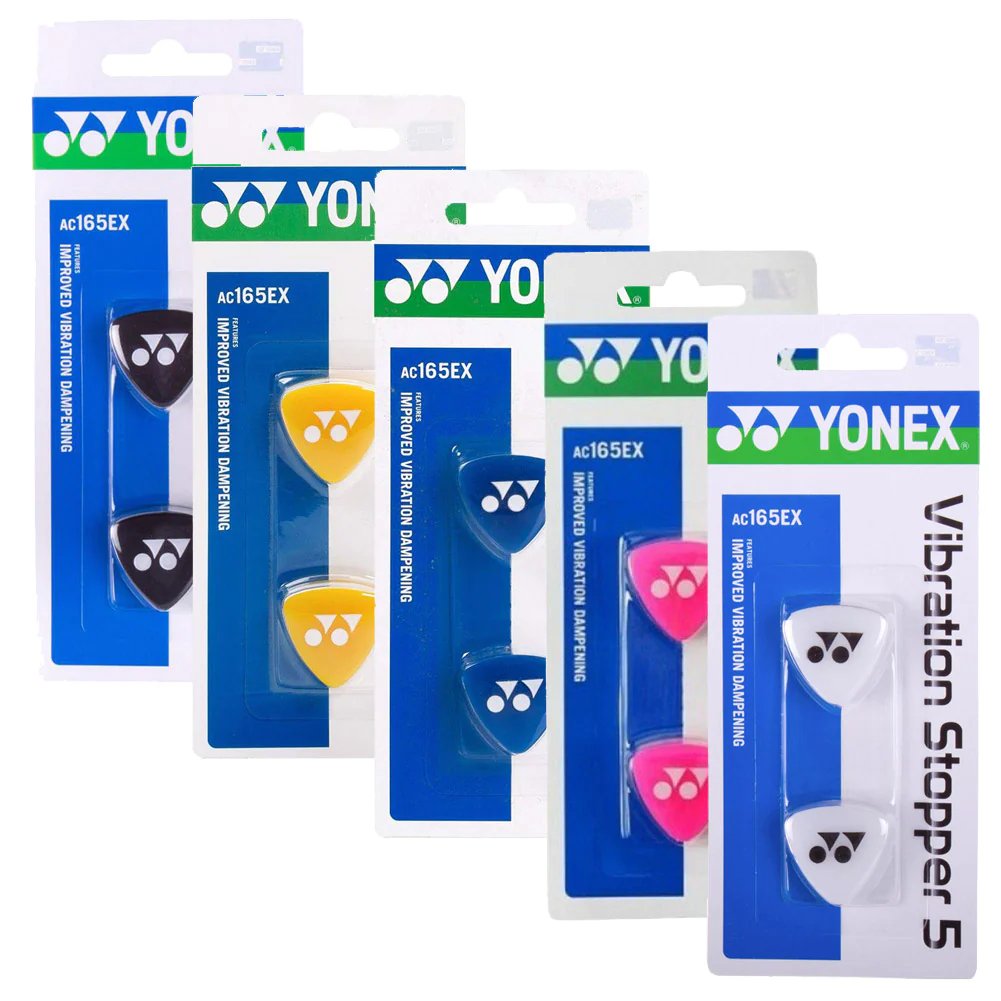 Антивибратори Yonex VIBRATION DAMPENER за тенис ракети, мек силикон с трислойна структура, опаковка 2 бр.