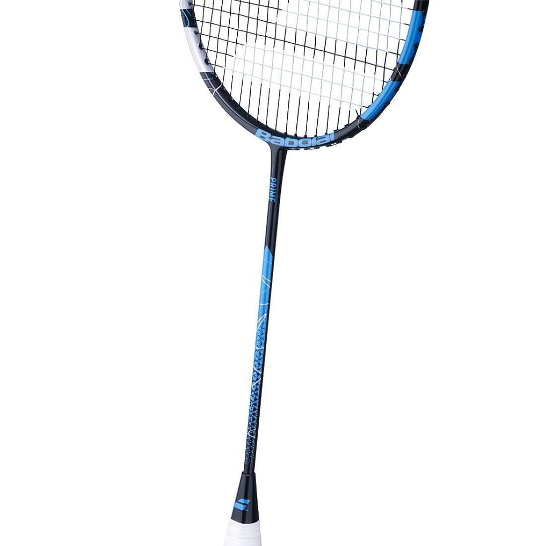 Бадминтон ракета Babolat PRIME 2025 (наплетена) – лека карбонова ракета с голям sweetspot за комфорт и точност.