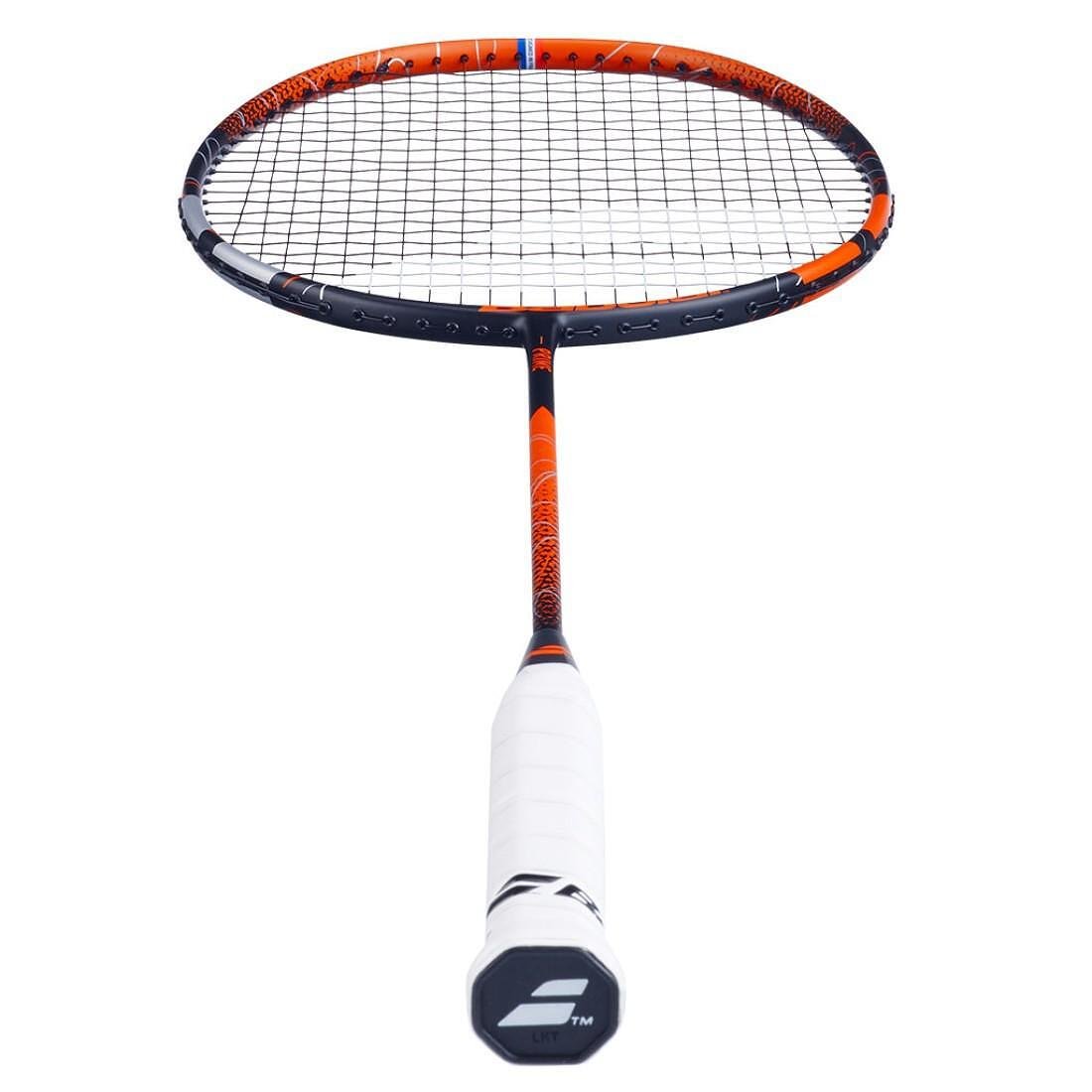 Бадминтон ракета Babolat PRIME 2025 Orange (наплетена) – лека карбонова ракета с голям sweetspot и комфорт на корта