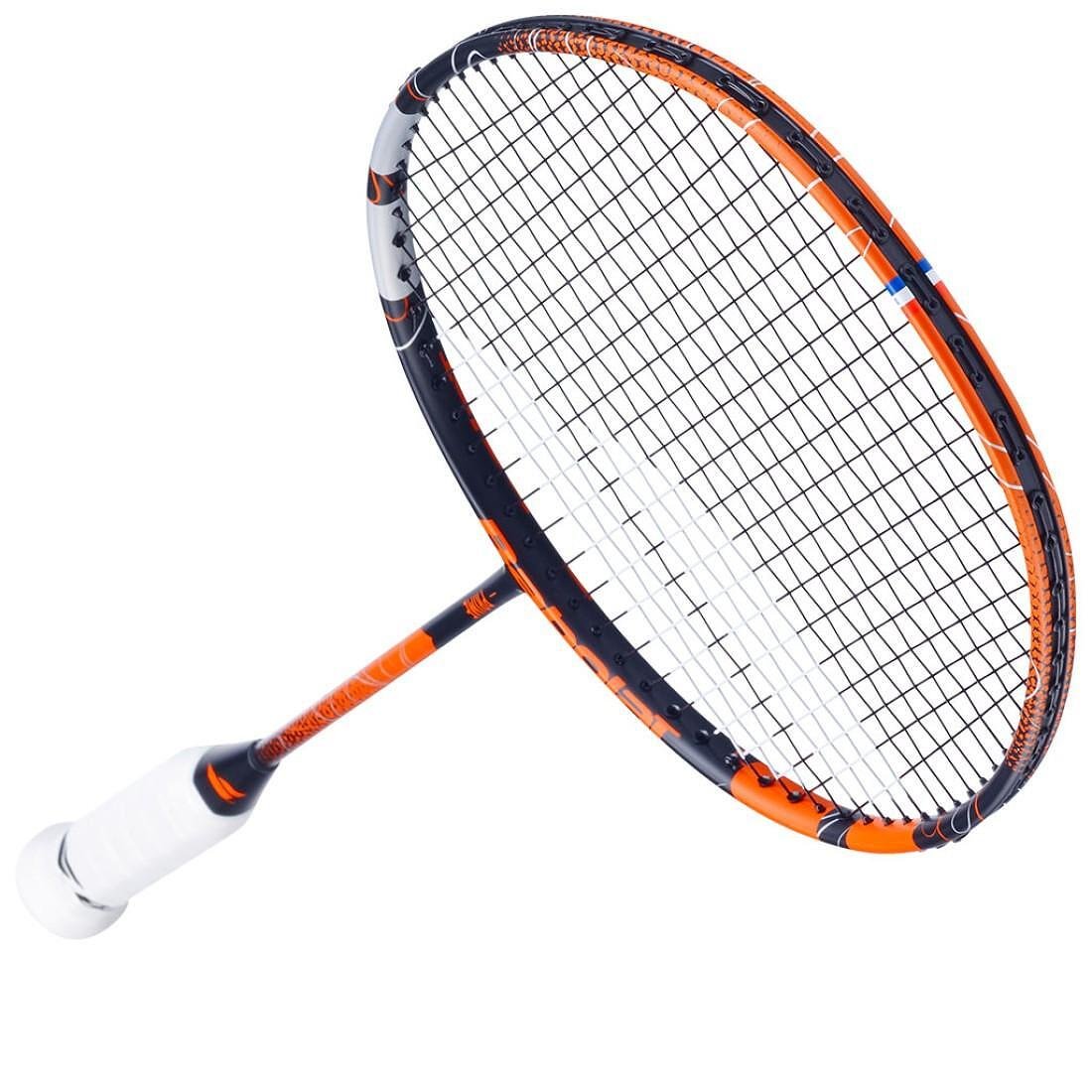 Бадминтон ракета Babolat PRIME 2025 Orange (наплетена) – лека карбонова ракета с голям sweetspot и комфорт