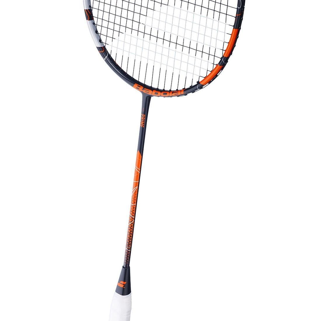Бадминтон ракета Babolat PRIME 2025 Orange (наплетена) – лека карбонова ракета с голям sweetspot и комфорт