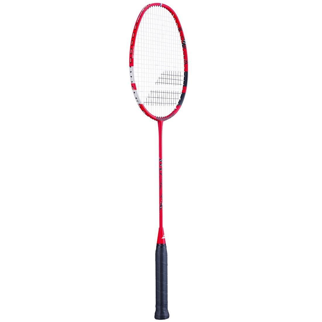 Бадминтон ракета Babolat X-FEEL RISE (наплетена) за универсален клубен играч с комфорт и контрол