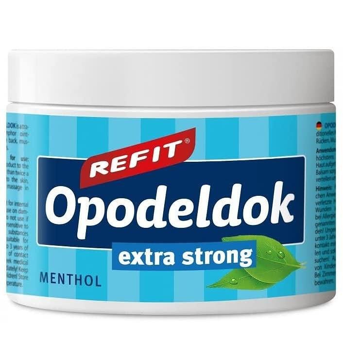 Balsam pentru spate, mușchi și articulații Refit Opodeldok Extra Strong 200 ml