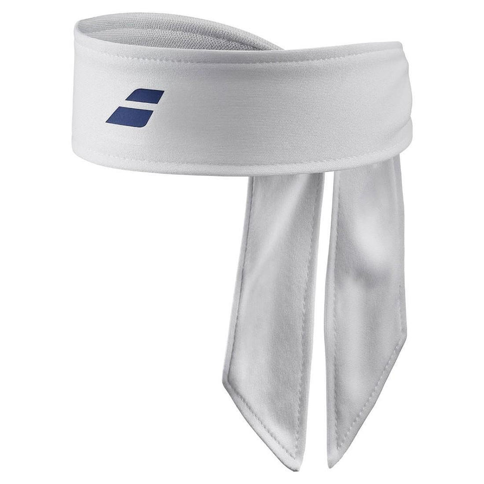 Babolat TIE HEADBAND Bandana - white, blue