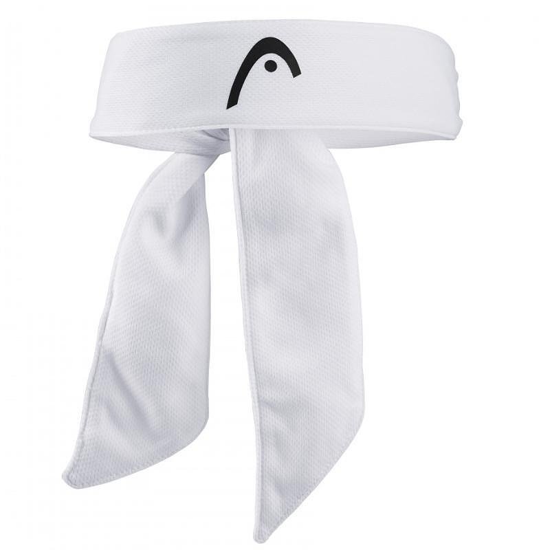 Head PRO PLAYER bandana - white - a white sports bandana for comfort and style on the court, ideal for tennis and padel