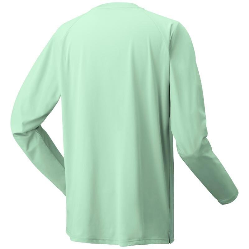 Yonex UNISEX peppermint long-sleeve top, mint sports top with a modern design and comfort
