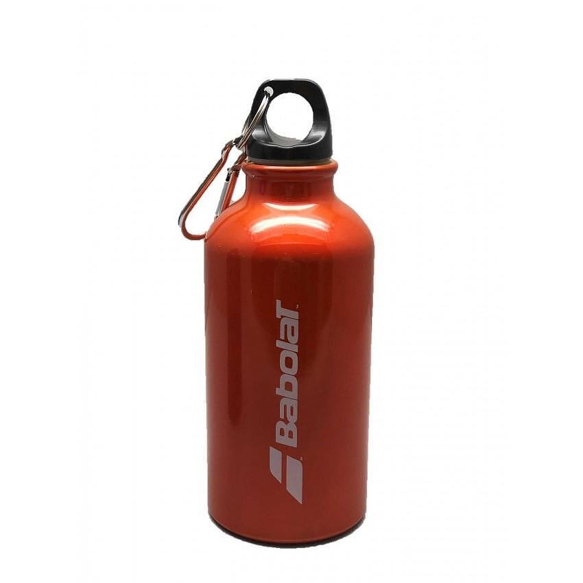 Babolat DRINK BOTTLE water bottle – 330 ml metal bottle for tennis and intense training, with Babolat logo on the front