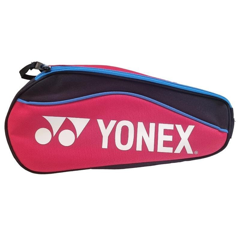 Чанта за маратонки Yonex Sports Shoe Bag Red/Black - цип, 100% полиестър, 36 х 24 х 16 см, тенис екипировка