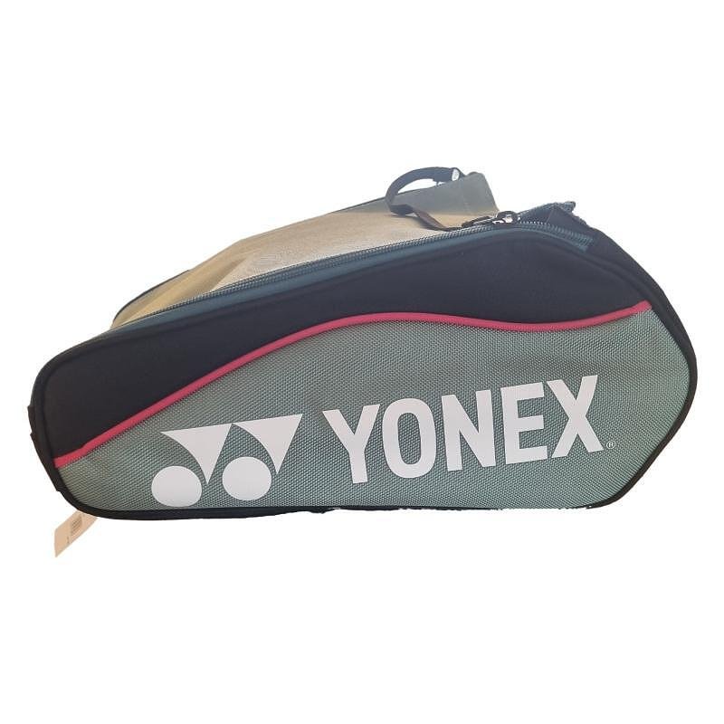 Чанта за маратонки Yonex Sports Shoe Bag Green – цип, 36x24x16 см, 100% полиестър за тенис и спортни аксесоари