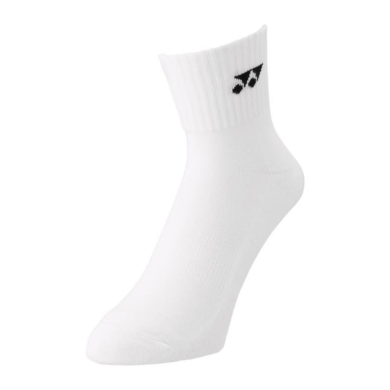 Yonex QUARTER 19234 socks - 3 pairs, white Yonex sports socks for tennis and padel