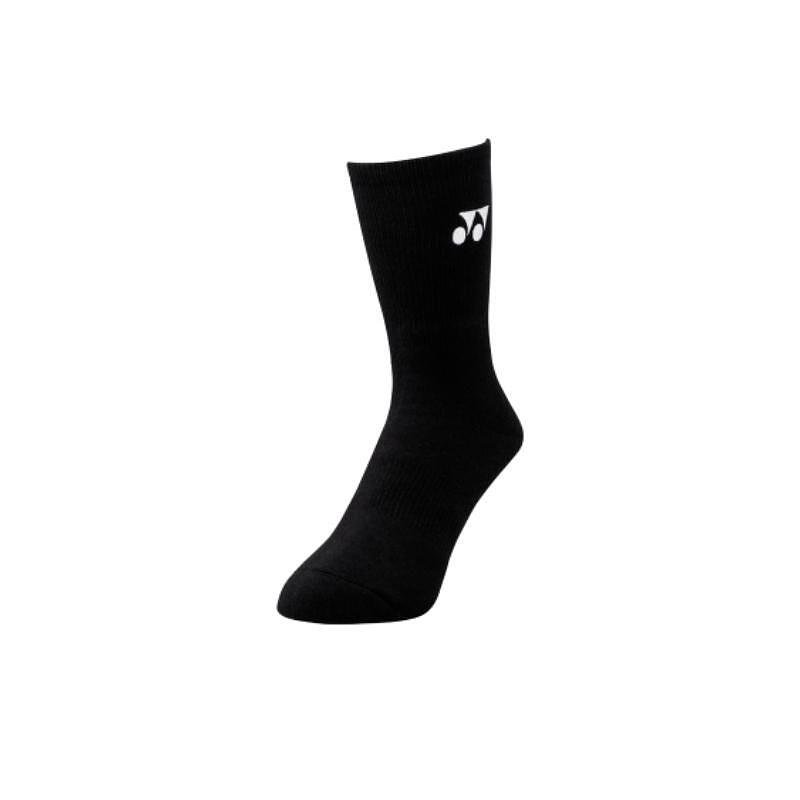 Yonex CREW SOCKS 19120 Black S black sports socks Yonex for tennis and padel, size S