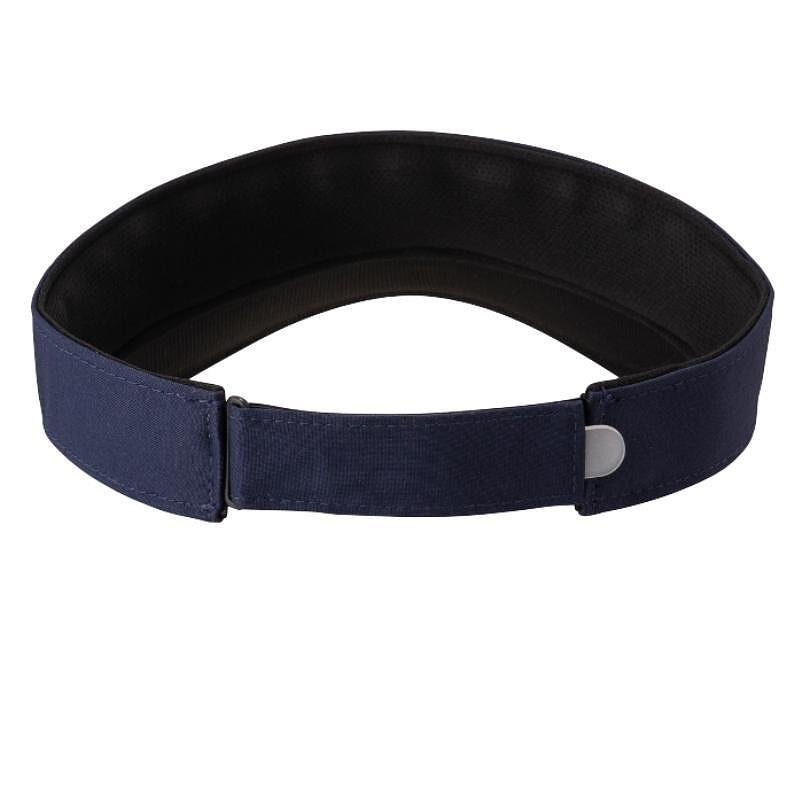 Women's Yonex VISOR 40113 Dark Navy visor, a stylish sports visor for tennis and tennis gear.