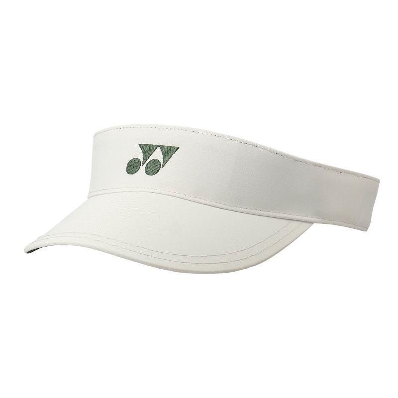 Women's Yonex Visor - sand, stylish tennis visor for UV protection and comfort on the court