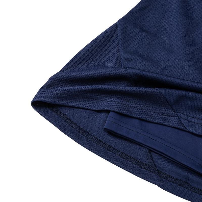 Fustă pentru copii Yonex 26194J (cu colanți) Dark Navy – fustă sport bleumarin cu colanți integrați pentru badminton și tenis