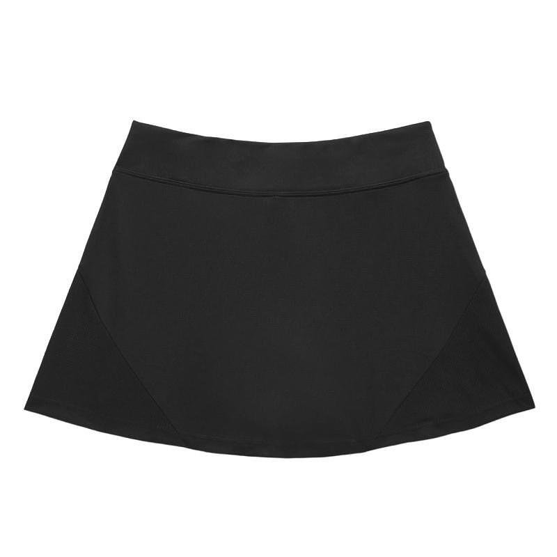 Women's Yonex 26194 Skirt (with inner shorts) Black - black sports skirt for badminton and tennis, lightweight and comfortable